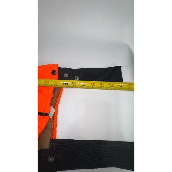 Empire Insulated Wear Men's Blaze Orange B200 Bib Overalls Hunting | Size M - Picture 8 of 16